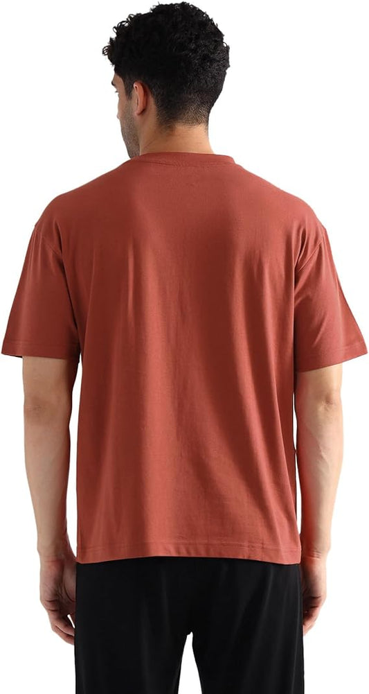 U.S. Polo ASSN. Mens Oversized Fit OEE04 Pure Cotton T-Shirt