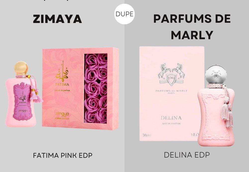 ZIMAYA FATIMA PINK EDP 100ML (M) (DUPE PARFUMS DE MARLY DELINA EDP)