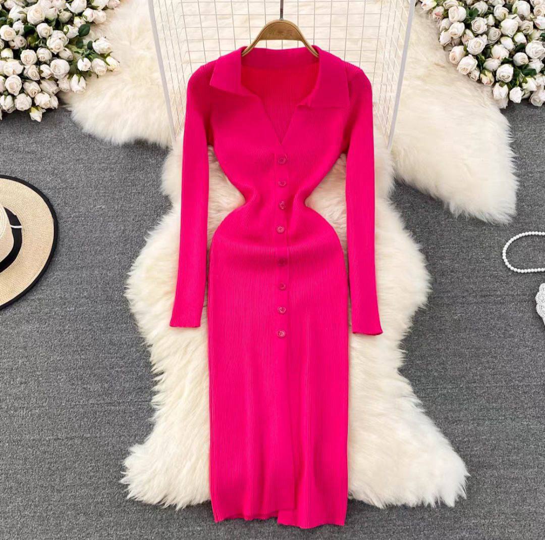 Streetwear midi long dress