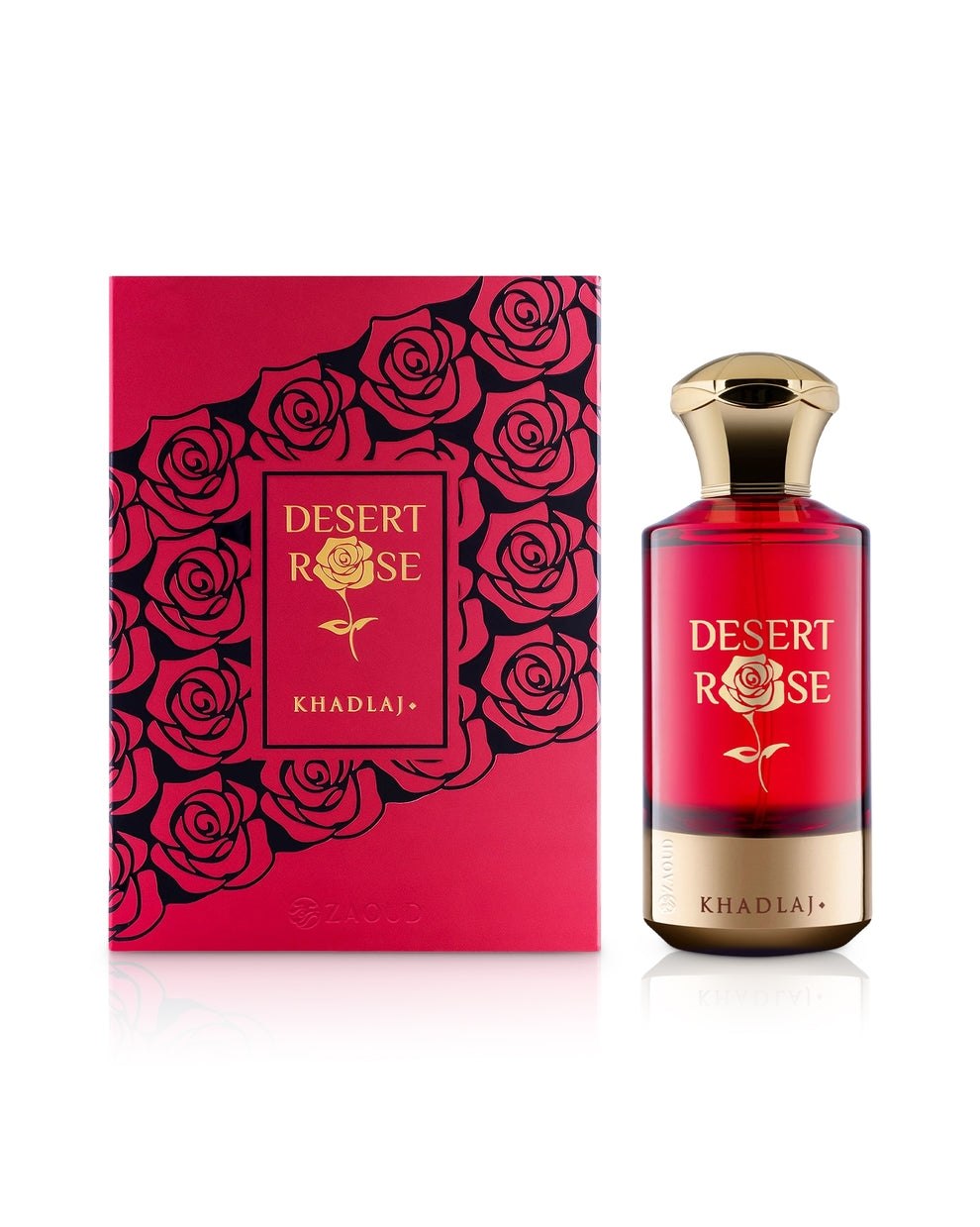 Desert Rose - Women's perfume extract (100 ml red bottle) - Khadlaj