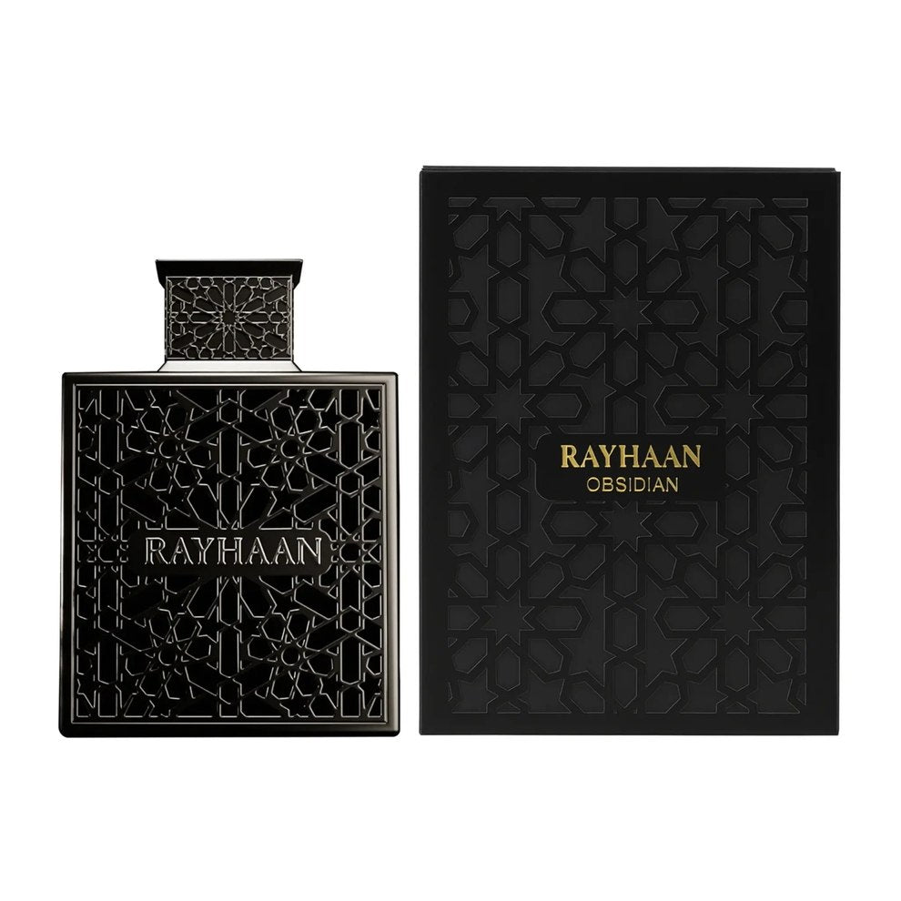 Rayhaan Obsidian Perfume 100ml EDP is a luxurious unisex fragrance