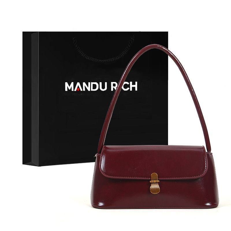 Mandu Rich retro baguette shoulder bag