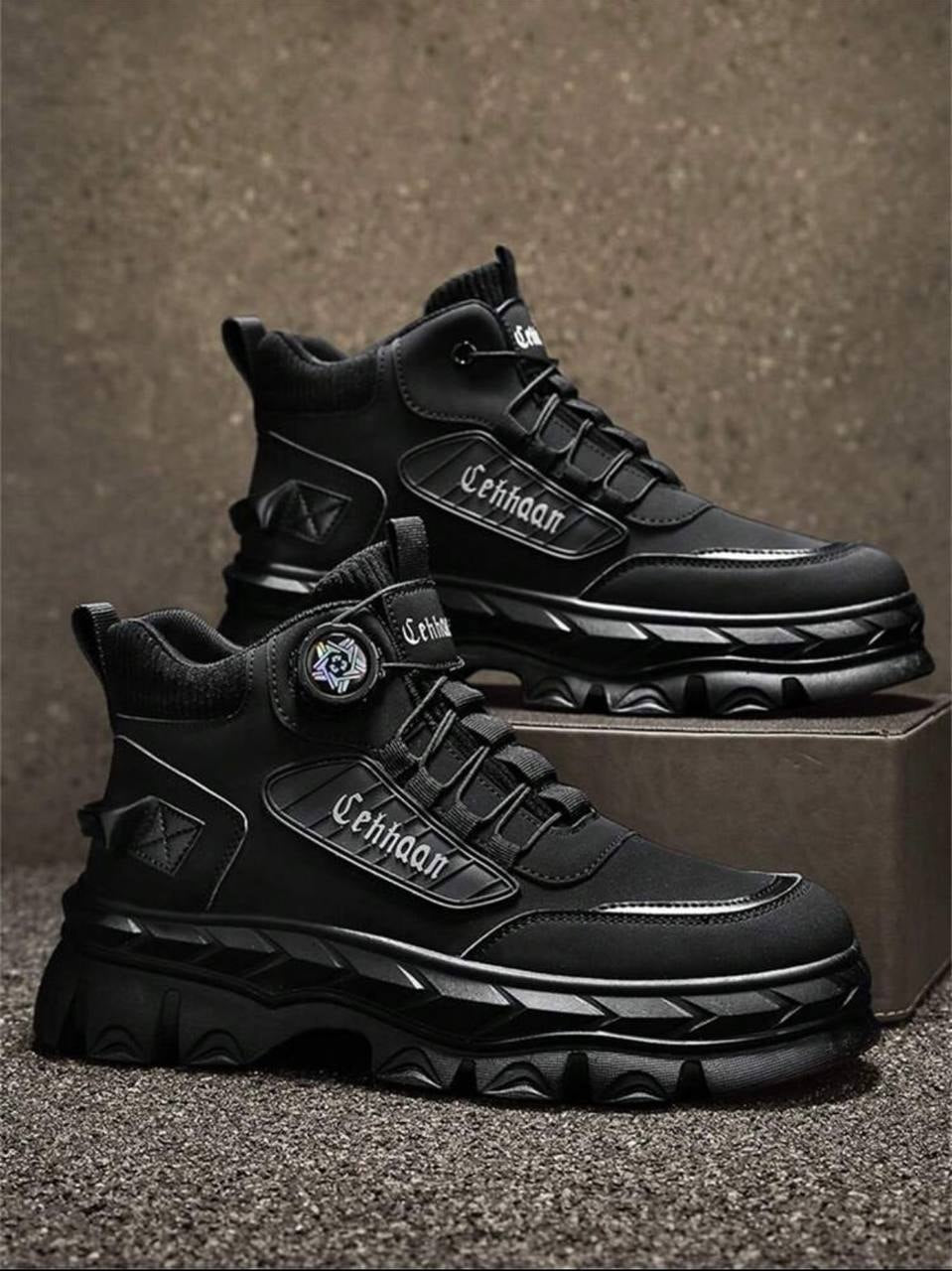 Cehhaan high-top urban fashion shoes