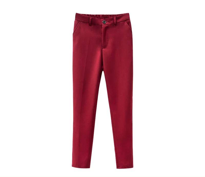 Red trousers