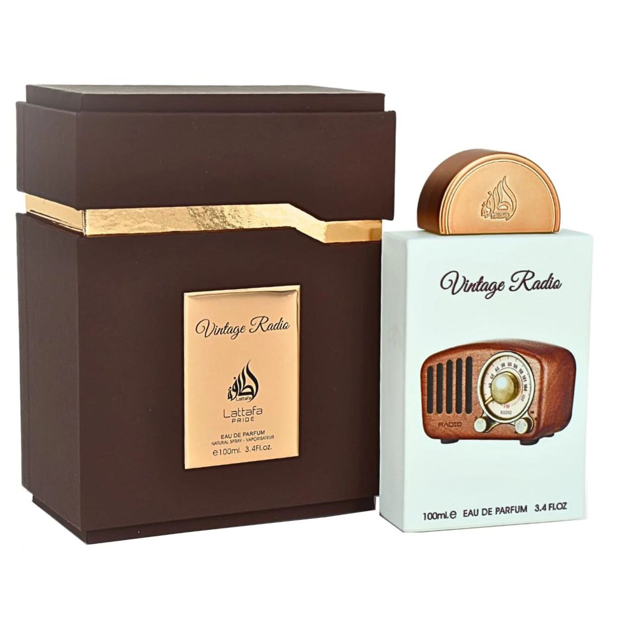 Lattafa Pride Vintage Radio Eau De Parfum Spray 100ml For Men & Women