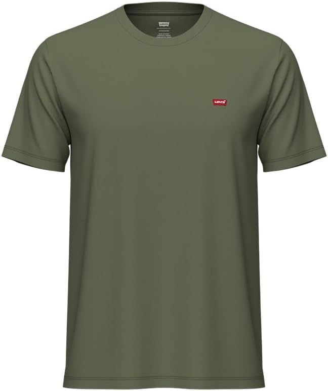 Levi's Classic Housemark Short-Sleeve T-Shirt for Men, Large, Green