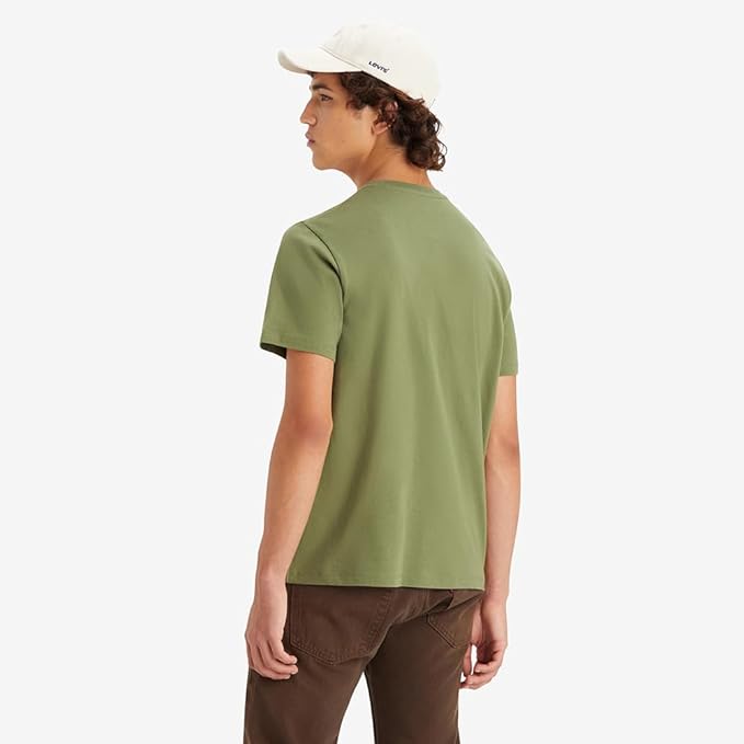 Levi's Classic Housemark Short-Sleeve T-Shirt for Men, Large, Green