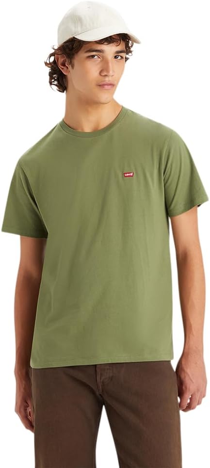 Levi's Classic Housemark Short-Sleeve T-Shirt for Men, Large, Green