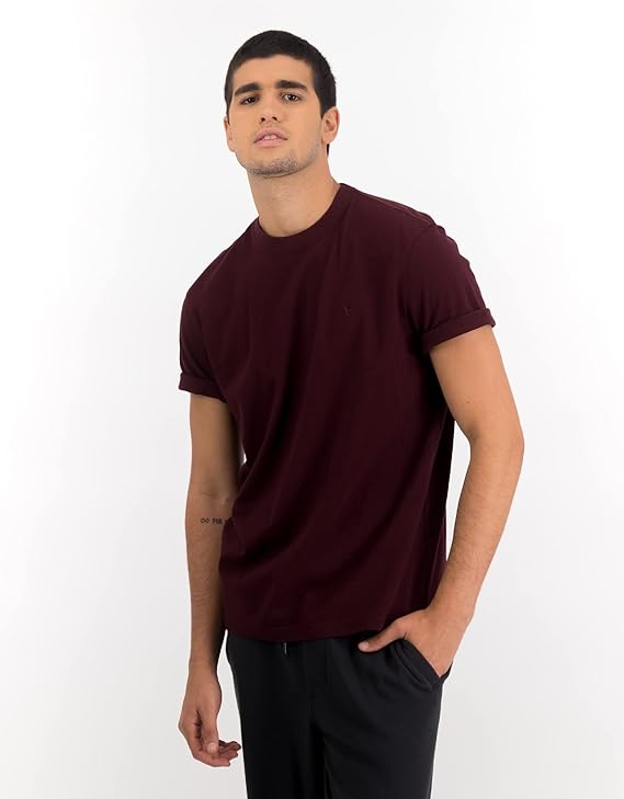 American Eagle Mens AEO SS Basic Crew Neck Tees T-Shirt