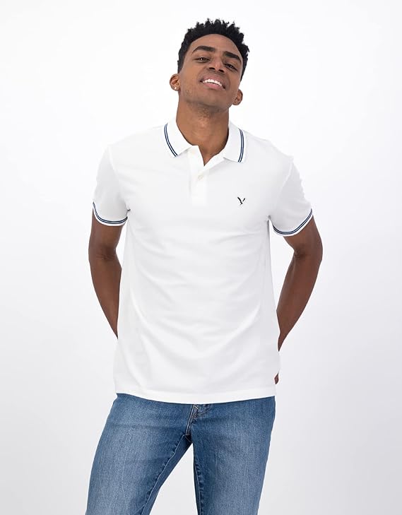 American Eagle Mens Polo Shirt Polo Shirt