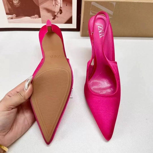 Pink Women High Heels