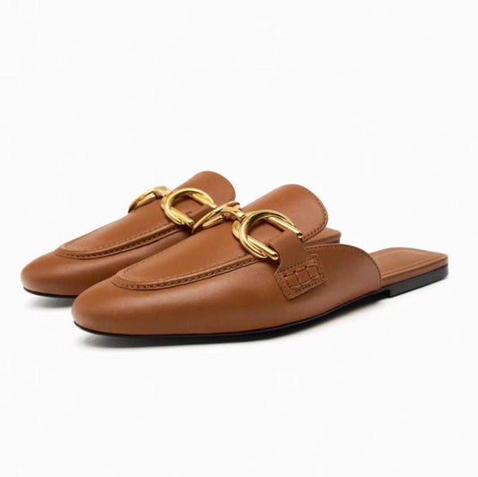 Mules for Woman Flat Casual Shoes