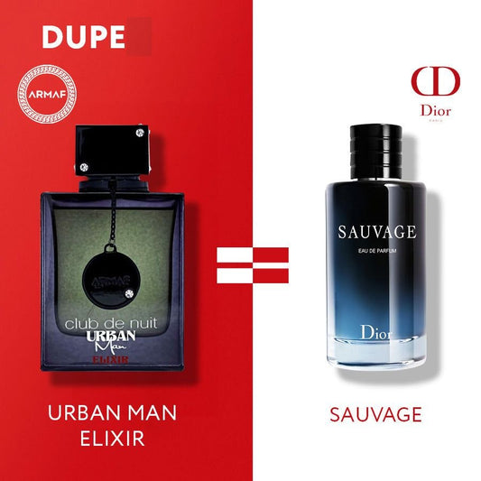 ARMAF Club De Nuit Urban Elixir Edp 105ml Men's Armaf - Inspired by Sauvage Dior