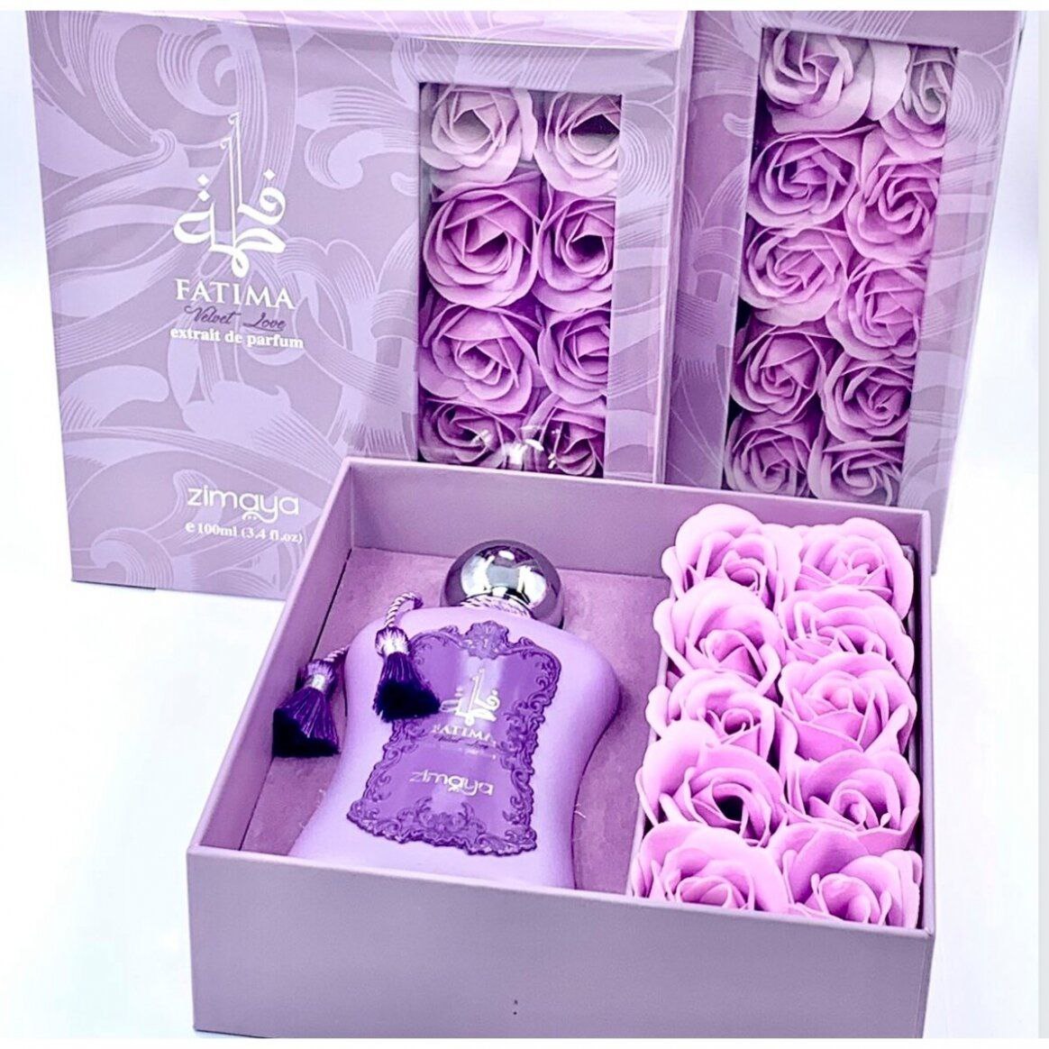 ZIMAYA FATIMA VELVET LOVE EDP 100ML (M) (DUPE PARFUMS DE MARLY PALATINE EDP)