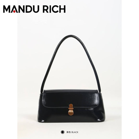 Mandu Rich retro baguette shoulder bag