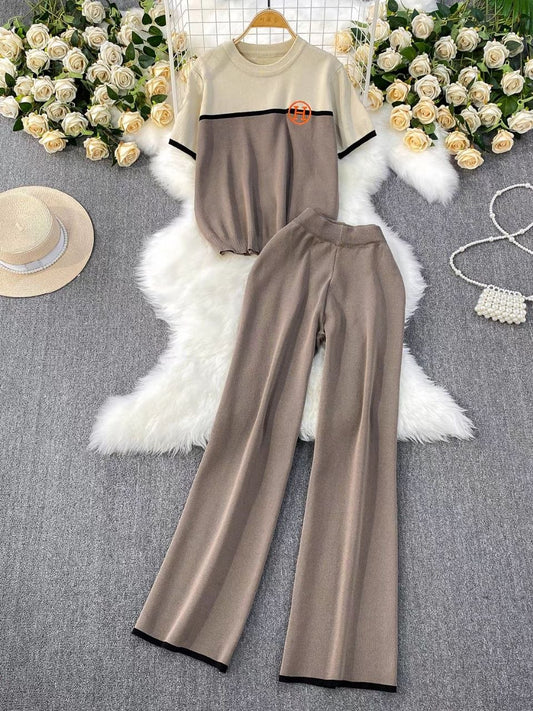 Women's knitted lounge set