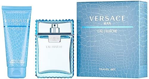Versace Eau Fraiche - Travel Retail Exclusive Set (Eau de Toilette 100ml + Shower Gel 100ml )
