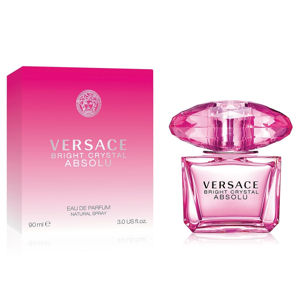 Versace Bright Crystal Absolu 90ml Eau De Parfum Spray for Women (New Packaging)
