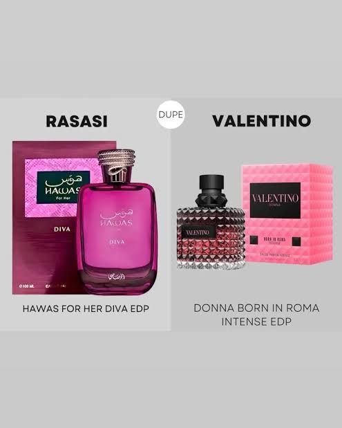 Hawas Diva Perfume 100ml EDP Rasasi
