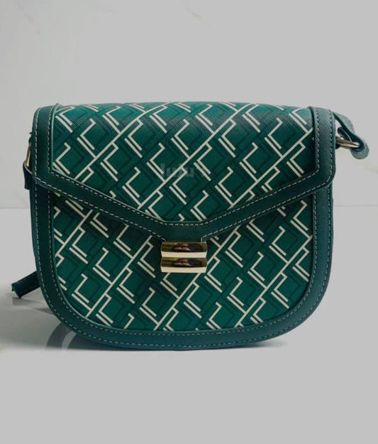 Foreign trade 2025 new women's bag Tommy printed saddle bag