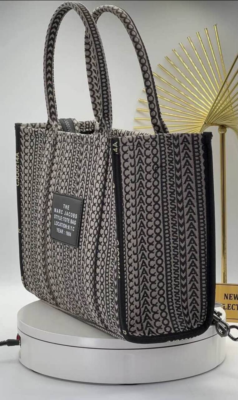 New jacquard shopping  Mj handbag shoulder cross body large capacity bag