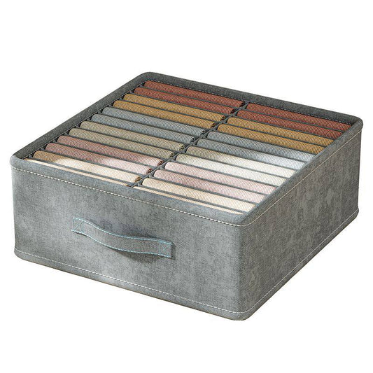 Wardrobe clothes storage organizer