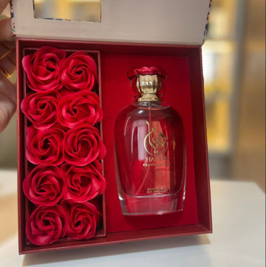 Valentine’s Special, Hayam EDP 100 ML for Women, Zimaya 
Celebrate love with a fragrance that speaks romance, elegance, and passion