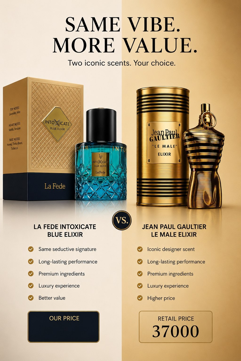 La Fede Intoxicate Blue Elixir Perfume