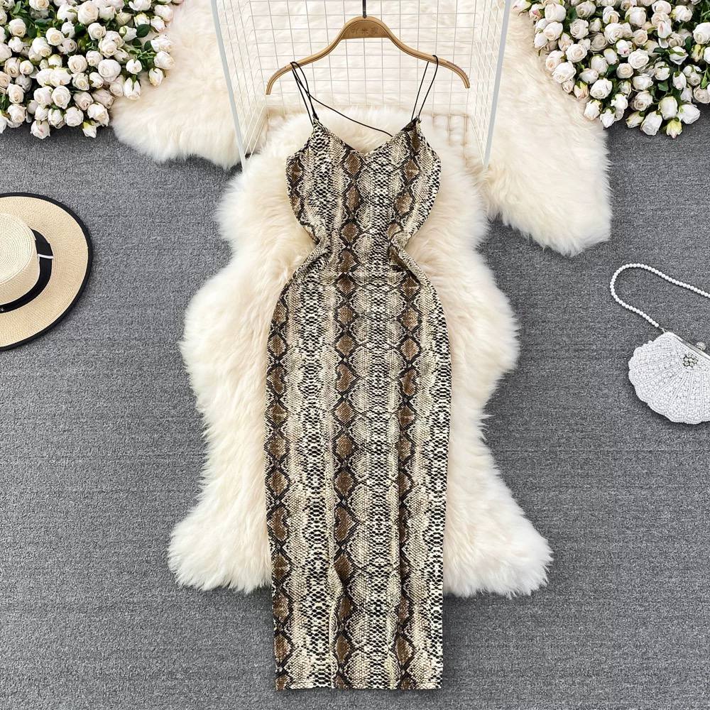 Sleeveless bodycon midi dress