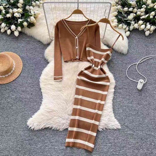 Two piece monochrome co-ord set