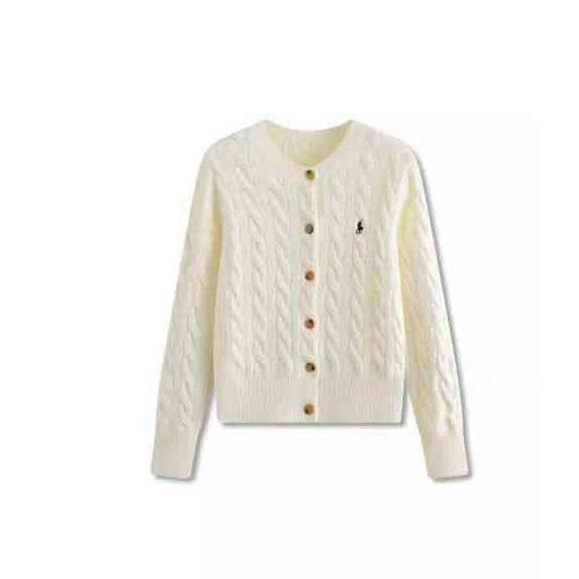 Polo Ralph Lauren cable knit wool cashmere cardigan