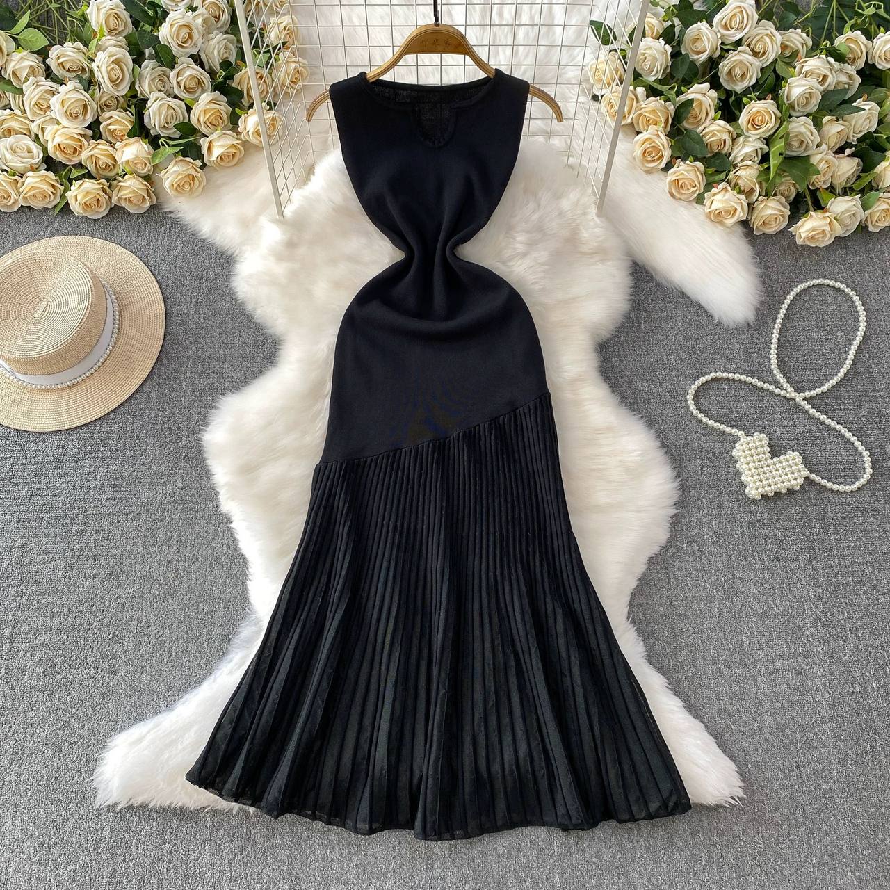 mock neck dress