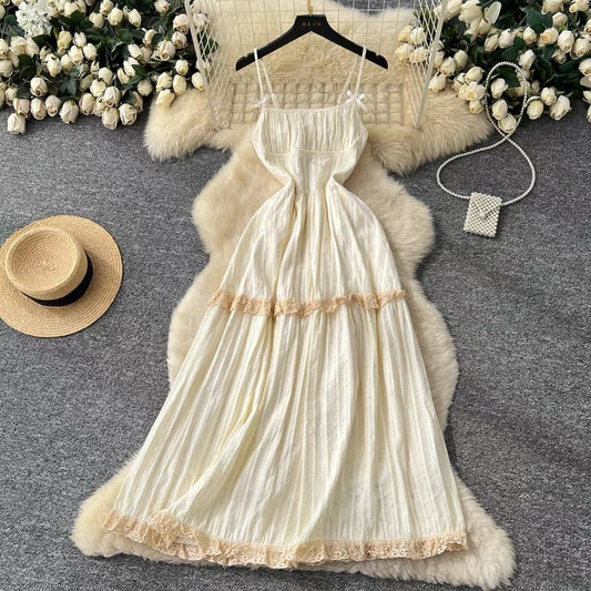 Ivory cottagecore maxi dress