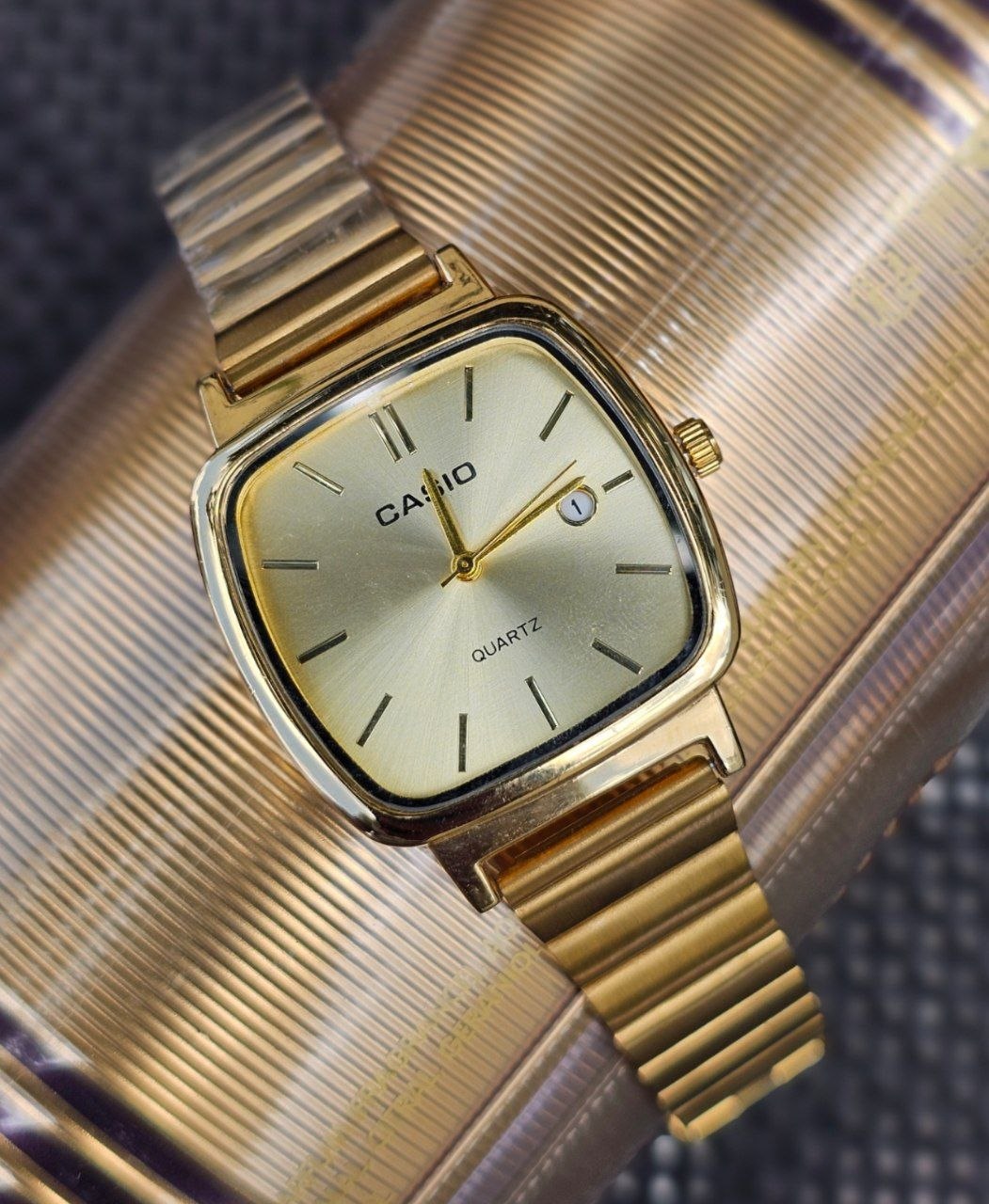 Clean Casio styles, modern square design, and premium metal finishes