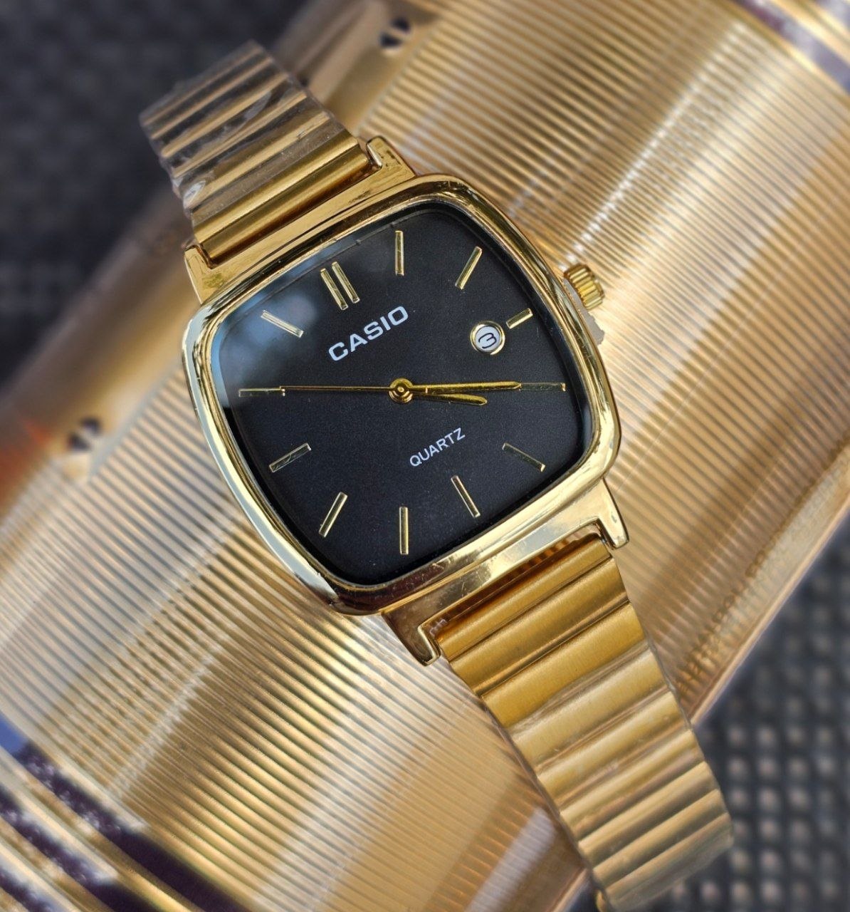 Clean Casio styles, modern square design, and premium metal finishes