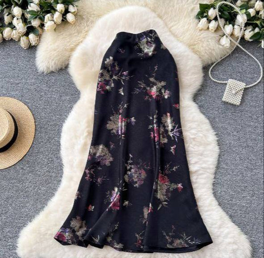 Pleated Fishtail Skirt for women