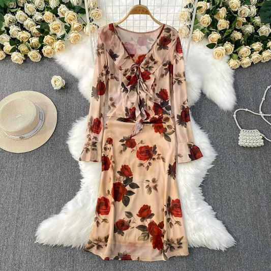 Two piece floral coordinates set