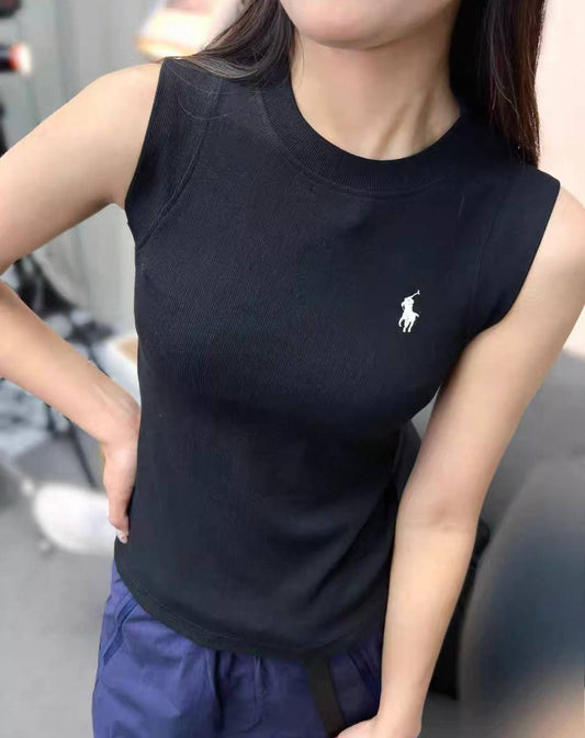 Stripe sleeves T-shirt