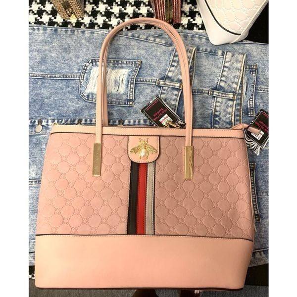 Monogrammed tote bag