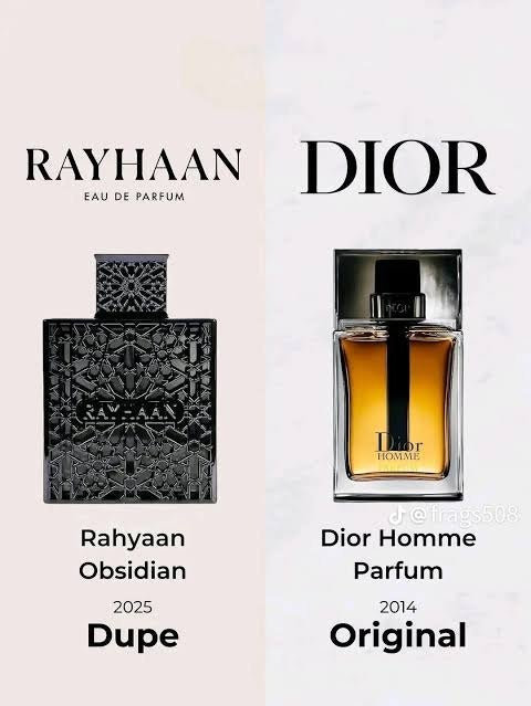 Rayhaan Obsidian Perfume 100ml EDP is a luxurious unisex fragrance
