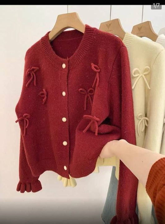 Women's new 2025 style Sakura cardigan