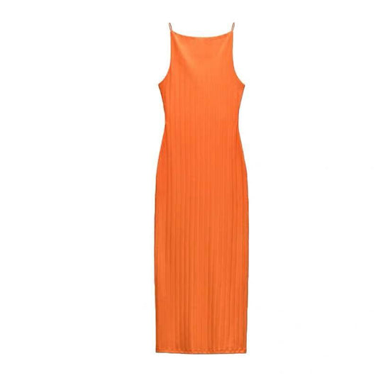 Zara ribbed midi dress