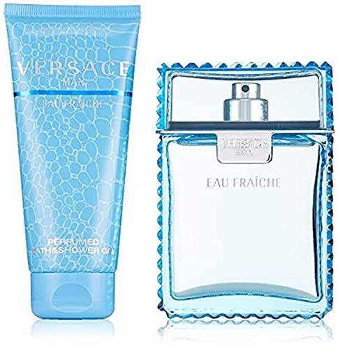 Versace Eau Fraiche - Travel Retail Exclusive Set (Eau de Toilette 100ml + Shower Gel 100ml )