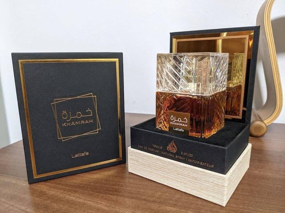 Lattafa Perfumes Khamrah for Unisex Eau de Parfum Spray,