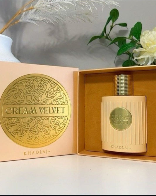 Khadlaj Cream Velvet Extrait De Parfum for Unisex 100ml