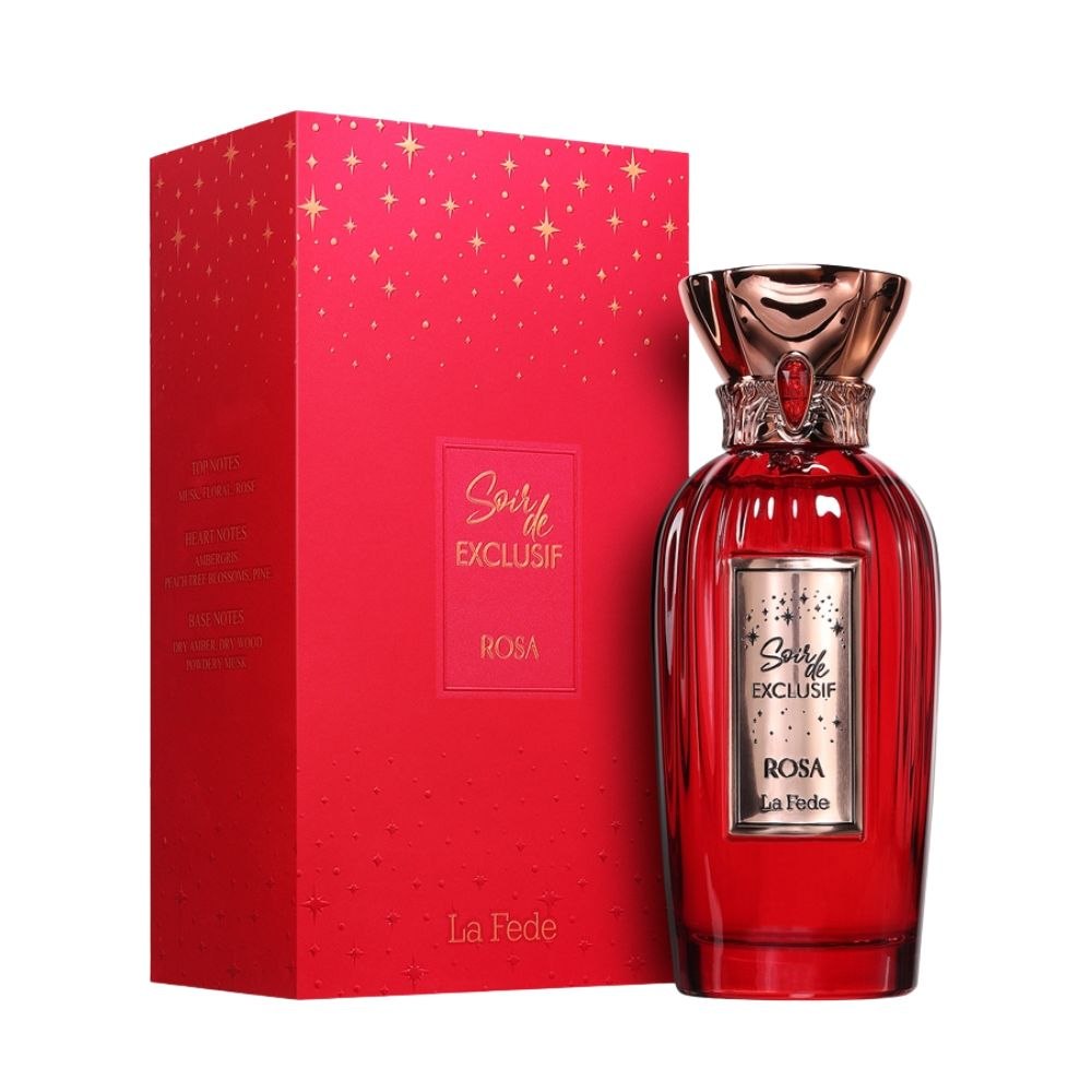 Khadlaj La Fede Soir De Exclusif Rosa EDP M 100ml